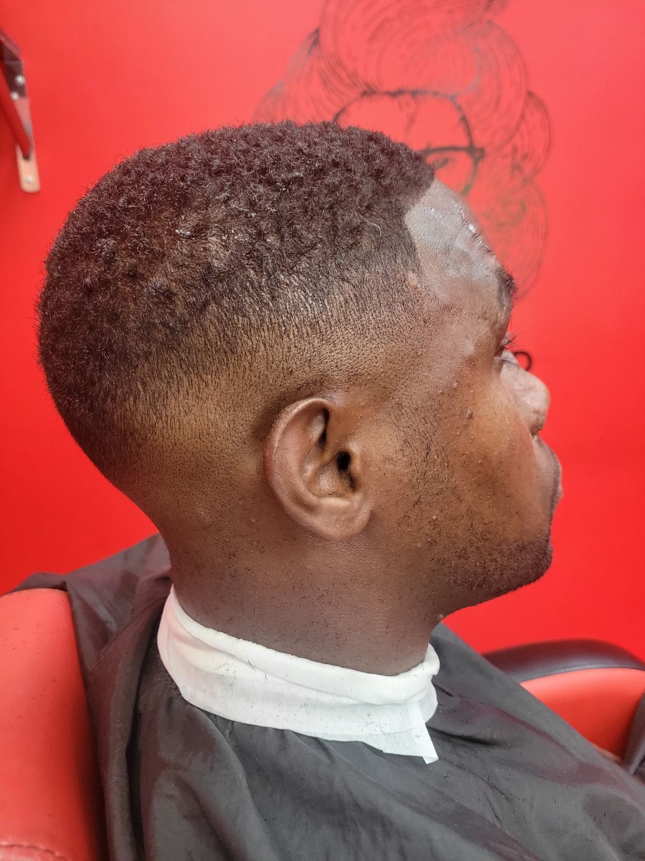 Fresh sharp fade at CatchYaCut BarberShop